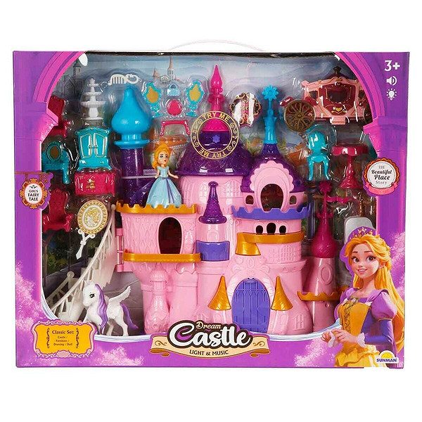 4904 Sun-Rst-EV Oyun Set Rüya Şato Fgr Aks Ses Işık Byk