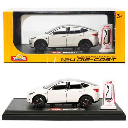 4999 Sun-Yfn-1 24 Araba Xlg Model-Y 5R.Sesli Işıklı