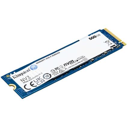 500 GB Kıngston NV3 M.2 Nvme Pcıe Gen4 5000/3000Mbs Snv3s/500G