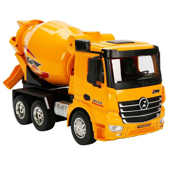 5084 Sun-Rst-RC İŞ Makinesi 1 18 Beton Mikseri FF 9CH 3 7V Usb 2 4 Ghz Sesli Işı