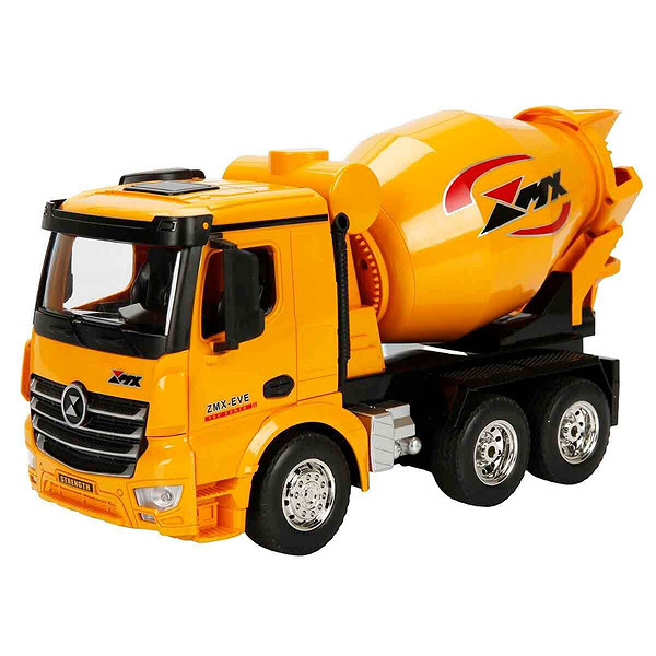 5084 Sun-Rst-RC İŞ Makinesi 1 18 Beton Mikseri FF 9CH 3 7V Usb 2 4 Ghz Sesli Işı