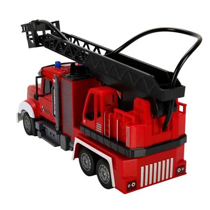 5092 Sun-Rst-RC Kamyon 1 12 İtfaiye FF Ses Işık 3 7V Usb 2 4 Ghz