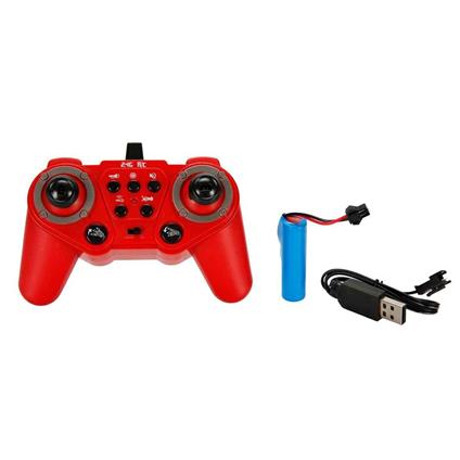 5092 Sun-Rst-RC Kamyon 1 12 İtfaiye FF Ses Işık 3 7V Usb 2 4 Ghz