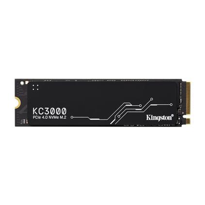 512 GB Kıngston KC3000 Nvme M.2 Gen4 7000/3900Mbs Skc3000s/512G