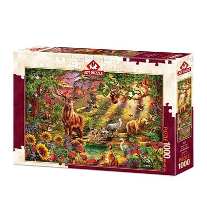 5176 Art Puzzle Büyülü Orman 1000 Parça Puzzle