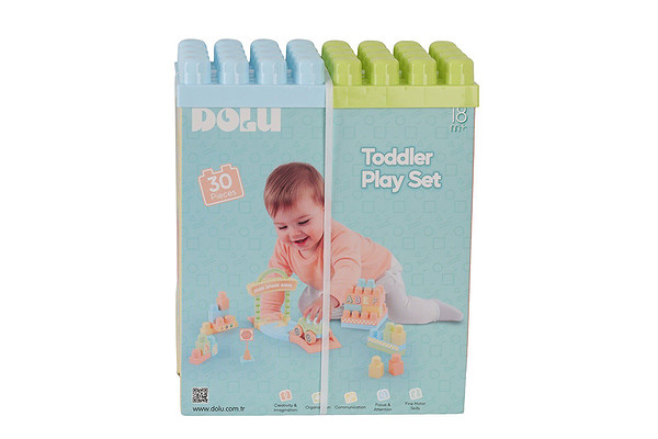 5218 Oyuncak Yol VE Blok Set 30 Pcs