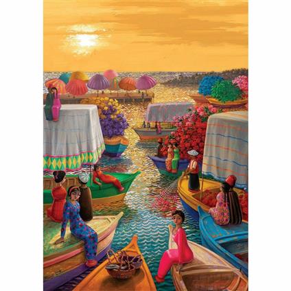 5238 Çiçek Limanı 1000 Parça - Art Puzzle