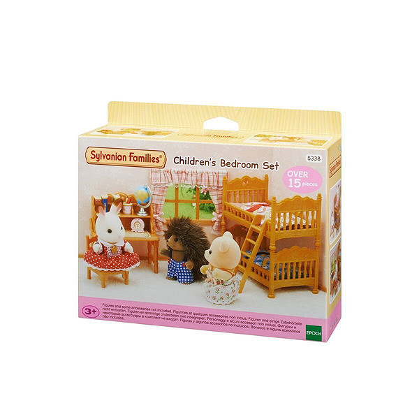 5338 Sylvanian Families, Çocuk Yatak Odası Seti, +3 Yaş, Figürler Ayrı Satılır.