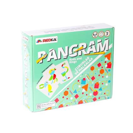 5646 Pangram Çubuklar Ve Halkalar -Redka