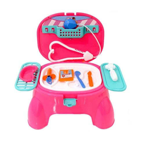 573-BP Lıttle Nurse Oyun Taburesi Doktor Set Kız
