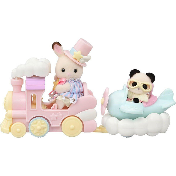 5819 Sylvanian Families Lunapark Oyun Seti Uçak Ve Tren +3 Yaş