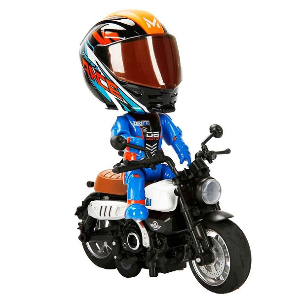 5835 Sun-Myg-Motosiklet 1 14 Honda Monkey Kasklı Figür PB 3R Ses Işık