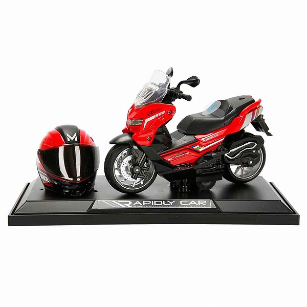 5839 Sun-Myg-Motosiklet 1 12 Bmw Kasklı Figür PB.3R Ses Işık