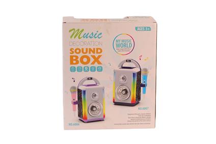 6006 Kutulu Mikrofonlu Müzik Kutusu 12