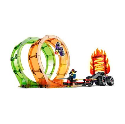 60339 Lego City - Çift Çemberli Gösteri Arenası 598 Parça +7 Yaş