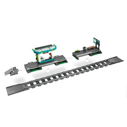 60423 Lego City Şehir Merkezi Tramvay İstasyonu 811 Parça +7 Yaş