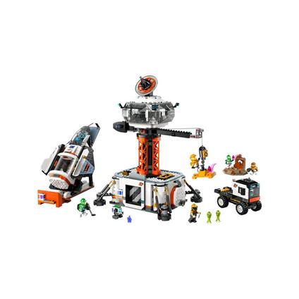 60434 Lego City Uzay Üssü Ve Roket Fırlatma Rampası 1422 Parça +8 Yaş