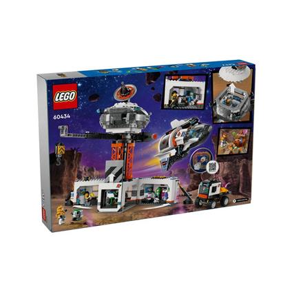 60434 Lego City Uzay Üssü Ve Roket Fırlatma Rampası 1422 Parça +8 Yaş