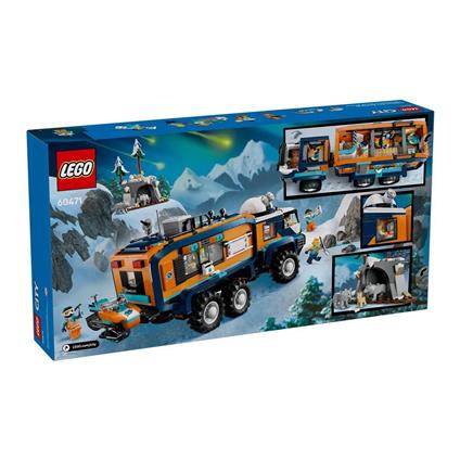 60471 Lego City Kutup Keşif Kamyonu 1064 Parça +8 Yaş