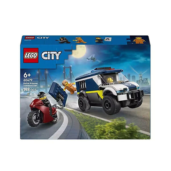 60479 Lego City Mahkum Nakliye Polis Aracı 198 Parça +6 Yaş