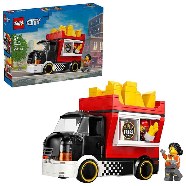 60488 Lego City Patates Kızartması Kamyonu 216 Parça +5 Yaş