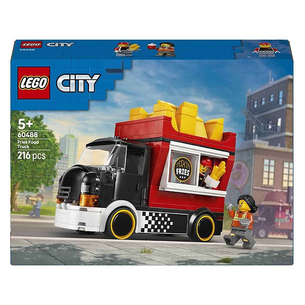 60488 Lego City Patates Kızartması Kamyonu 216 Parça +5 Yaş