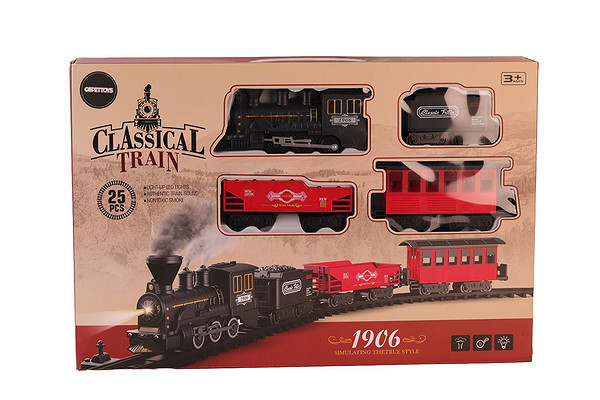 622B Buharlı Sesli Işıklı Tren Seti