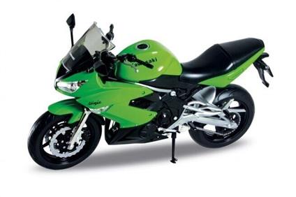 62803 Welly 1 10 Motorcyle Kawasakı2009