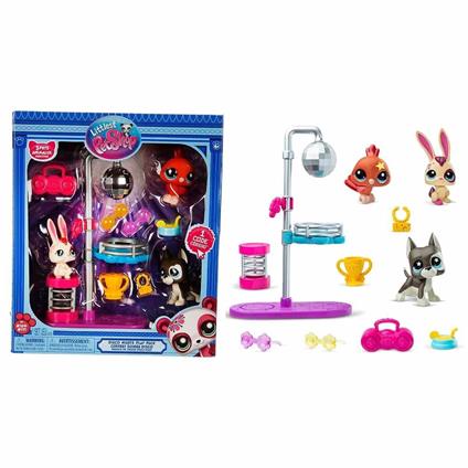 6377 Sun- Littlest Petshop Minişler  Dısco Night  Oyun Seti