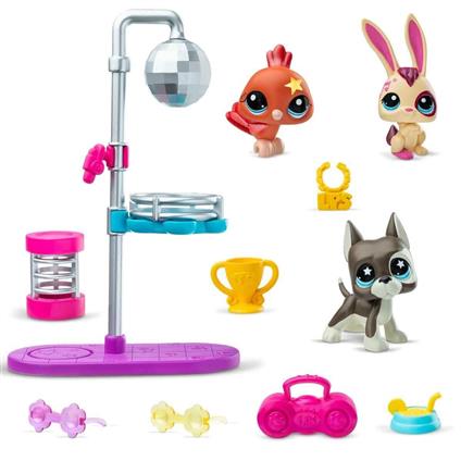 6377 Sun- Littlest Petshop Minişler  Dısco Night  Oyun Seti