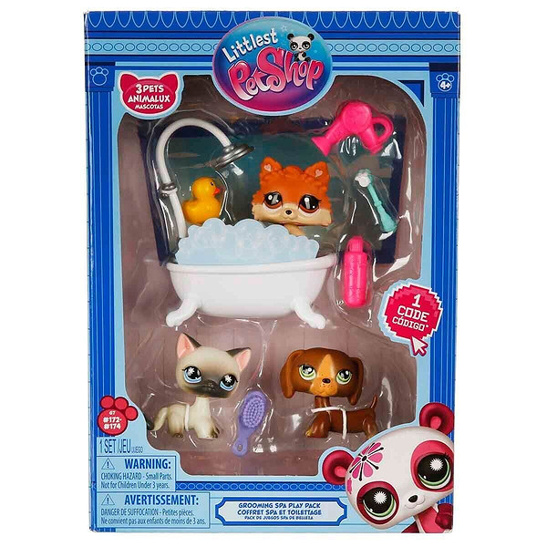 6384 Sun-Bsf-Lps-Figür Set Minişler Batroom S3 3Fgr Aks Paket