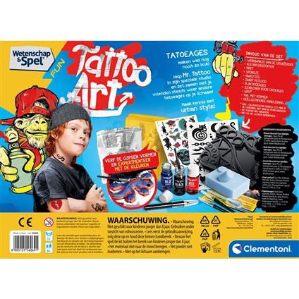 64329 Dövme Sanatı - Bilim Ve Oyun +8 Yaş