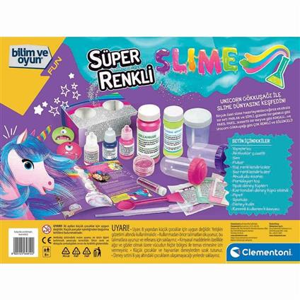 64812 Süper Renkli Slime - Bilim Ve Oyun +8 Yaş