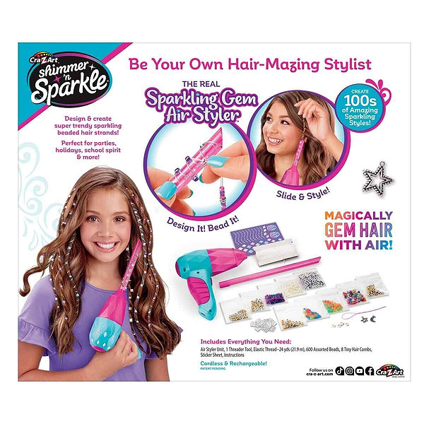 65609 Sun-Cza-Hobi Set Shımmer N Sparkle Sparklıng Gem Aır Styler