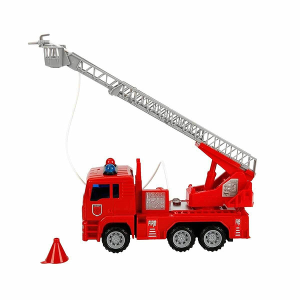 66110 Maxx Wheels Sesli Ve Işıklı Su Fışkırtan İtfaiye Aracı 24 Cm