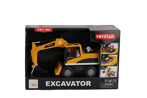 666-60R 1 14 Pilli Işıklı İŞ Makinesi Seti