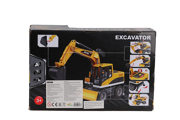 666-60R 1 14 Pilli Işıklı İŞ Makinesi Seti