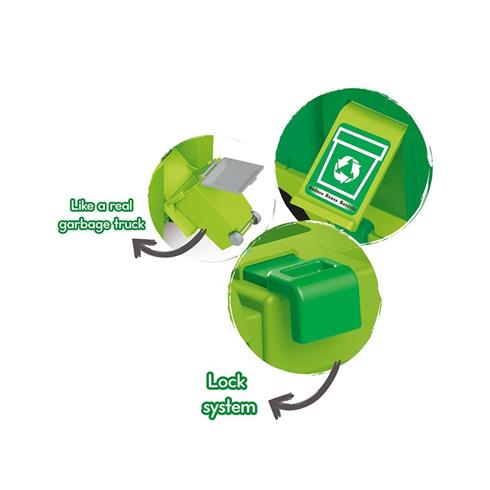 7120 Oyuncak Çöp Kamyonu Pencereli Kutuda