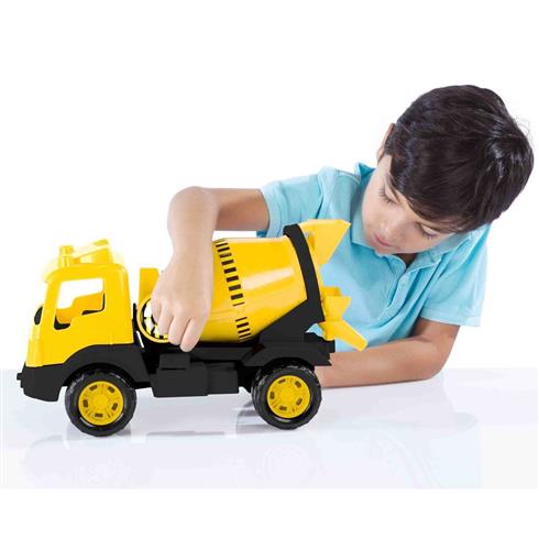 7121 Oyuncak -Cımento Kamyonu Pencelı Kutuda 42 CM