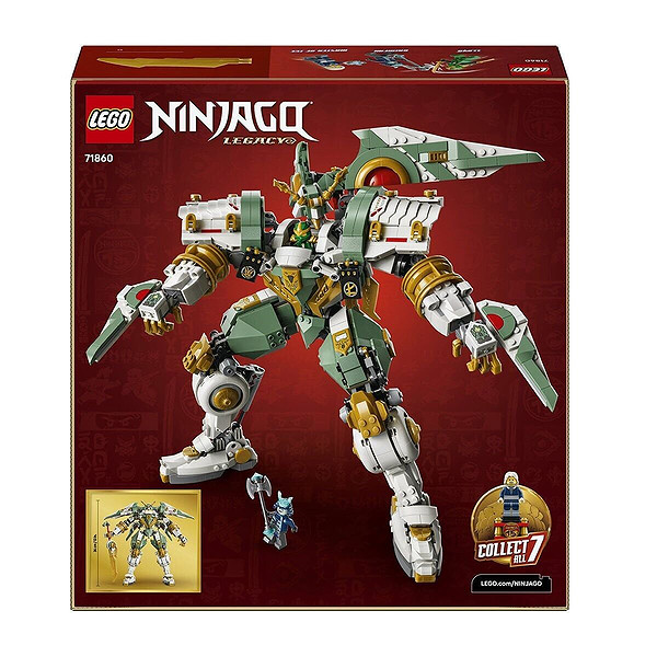 71860 Lego Ninjagolloyd'un Titan Robotu 15.Yıl Limited Eddition 1293 Prç+14 Yaş