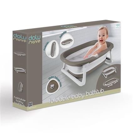 7267 Katlanır Bebek Yıkama Küveti Stone Gri
