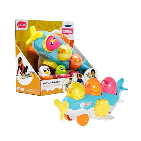 73147 Tomy - 2Si1 Arada Uçak Ve Saklambaçlı Yumurtalar 12-36 Ay