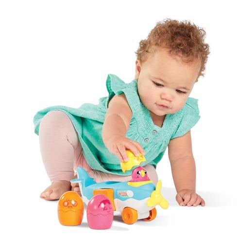 73147 Tomy - 2Si1 Arada Uçak Ve Saklambaçlı Yumurtalar 12-36 Ay