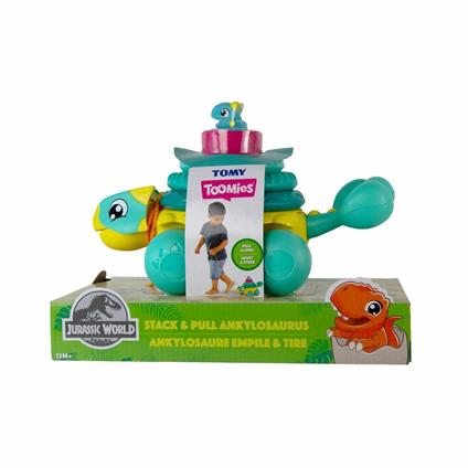 73410 Tomy Toomies Jurassic World Diz Ve Çek Anki +12 Ay