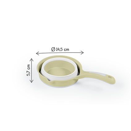 7363 Katlanır Bebek Yıkama Masrapası Eco Yeşil