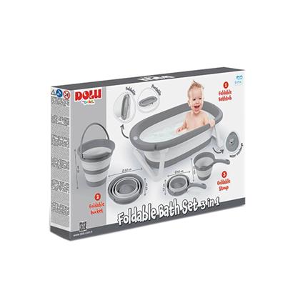 7368 Katlanabilir 3Ü 1 Araba Banyo Seti -Dolu Oyuncak