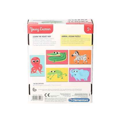 75043TR Young Learner - Sevimli Hayvanlar Yapboz +3 Yaş