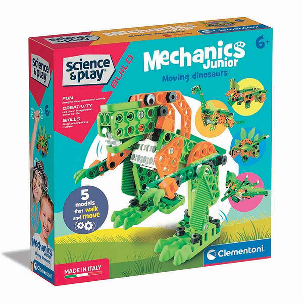 75061TR Mechanics Junior - Hareketli Dinozorlar +6 Yaş