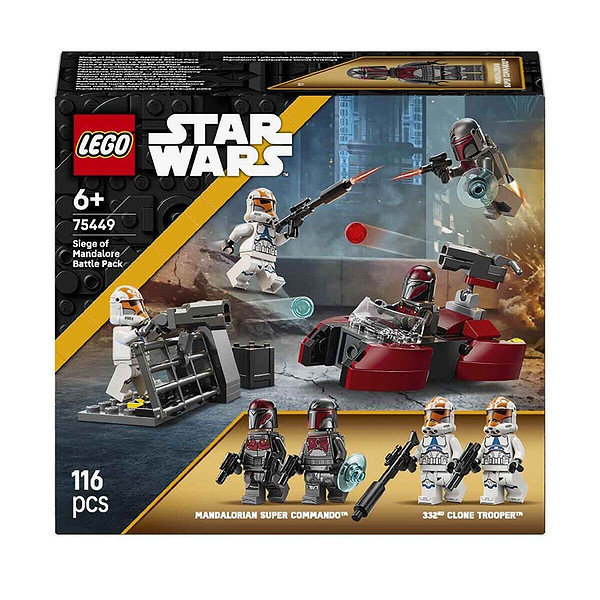 75449 Lego Star Wars Mandalore Kuşatması Savaş Paketi 116 Parça +6 Yaş