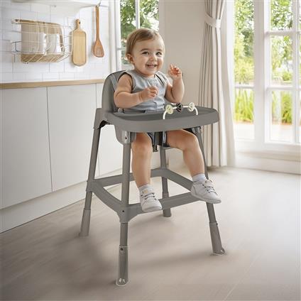 7566 Mama Sandalyesi Gri -Dolu Oyuncak